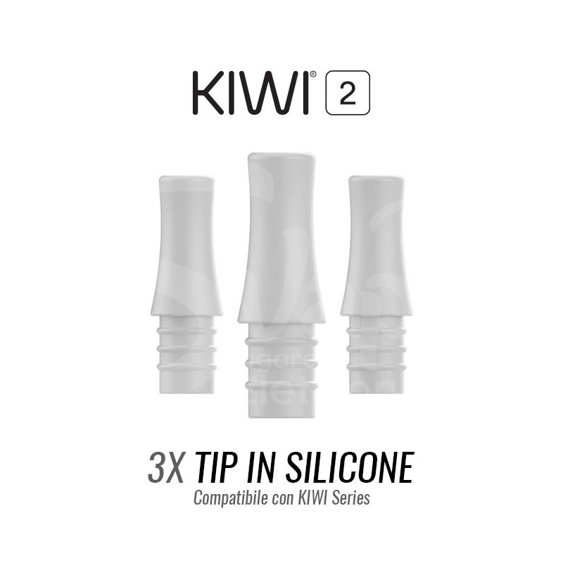 Drip Tip in Silicone per KIWI - KIWI VAPOR: Acquista in Drip Tip