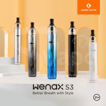 Elektronische Zigaretten-Wenax S3 2ml 1100mAh Kit - GeekVape-GeekVape