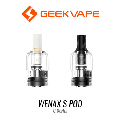 Pod elektronische Zigaretten-Pod Resistenze Wenax S3 0.8oHm - GeekVape-GeekVape