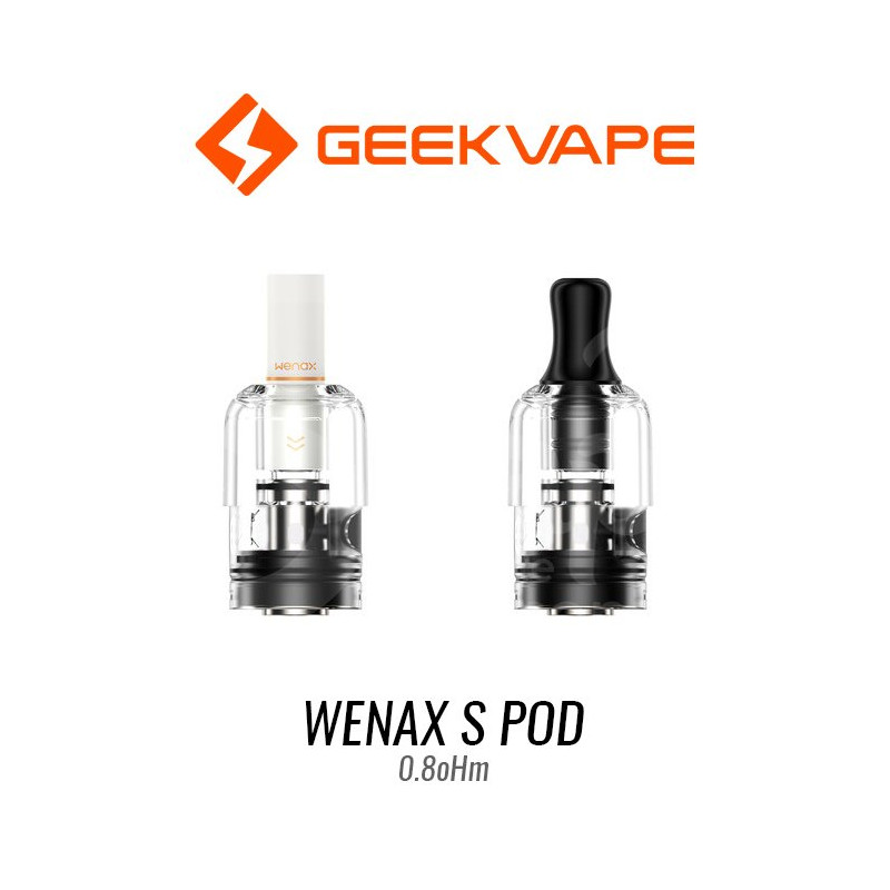 Pod Resistenze Wenax S Pod 0.8oHm - GeekVape: Acquista in Pod Cartucce al  miglior prezzo