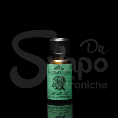 Shot 20+40-Aroma Menthol American Blend Extra Dry 4Pod - La Tabaccheria Shot 20ml