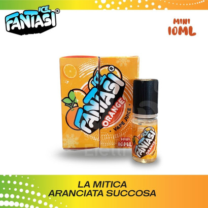 Mini Shot 10+10-Aroma Orange Ice - Fantasi Mini Shot 10ml