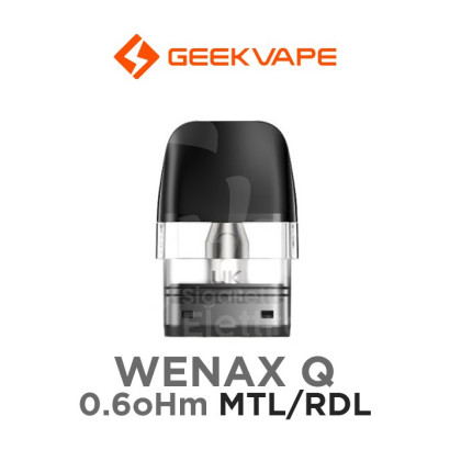 Cigarettes électroniques Pod-Pod ResistenzA Wenax Q Pod 0.6oHm - GeekVape-GeekVape