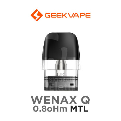 Pod Electronic Cigarettes Pod ResistenzA Wenax Q Pod 0.8oHm - GeekVape