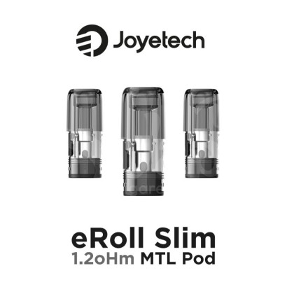 Pod elektronische Zigaretten-Pod-Widerstände Joyetech eRoll Slim 1,2oHm 3St-Joyetech