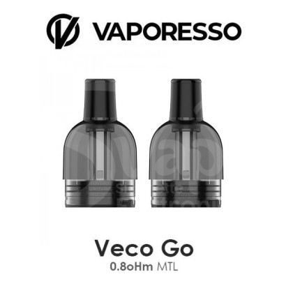 Pod elektronische Zigaretten-Vaporesso Veco Go Resistance Pod 0,8oHm - 2St-Vaporesso