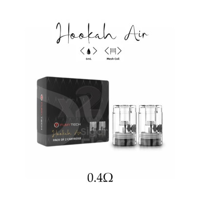 Résistances Pod E-Shisha Fumytech Hookah Air 0.4oHm - 2pcs