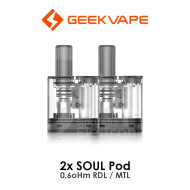 Pod elektronische Zigaretten-Pod-Widerstände Soul 0,6oHm - GeekVape-GeekVape