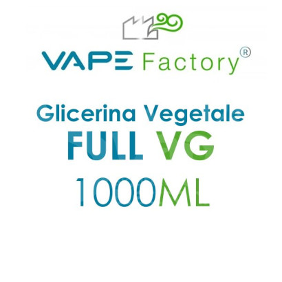 PG & VG Svapo Vegetable Glycerin FULL VG 1000ml - VapeFactory