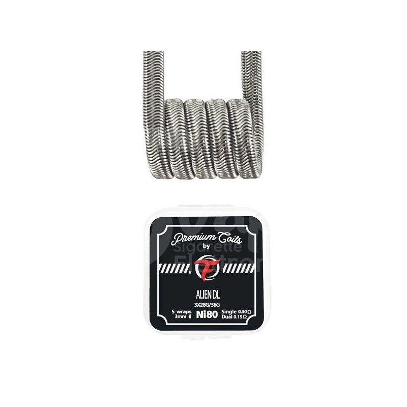 Resistenze ALIEN DL Ni80 0.3oHm 3mm - Fumytech