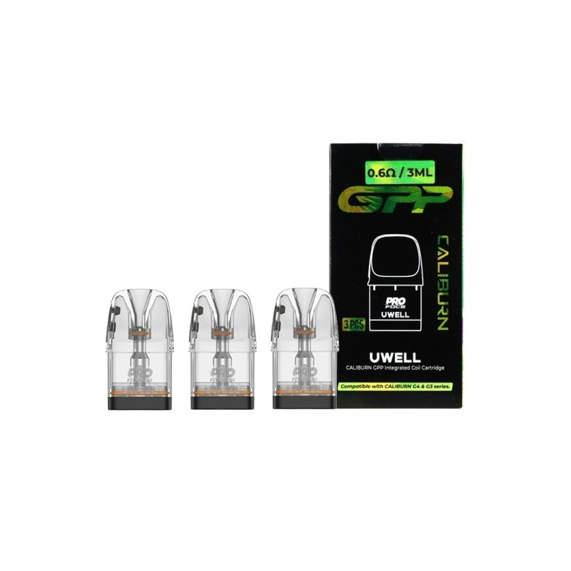 Resistenze-Pod Resistenze Caliburn GPP 0.6oHm - Uwell - 3pz