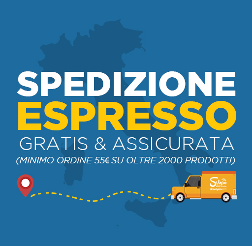 Spedizione Espresso Gratuita Sigarette Elettroniche Dr. Svapo